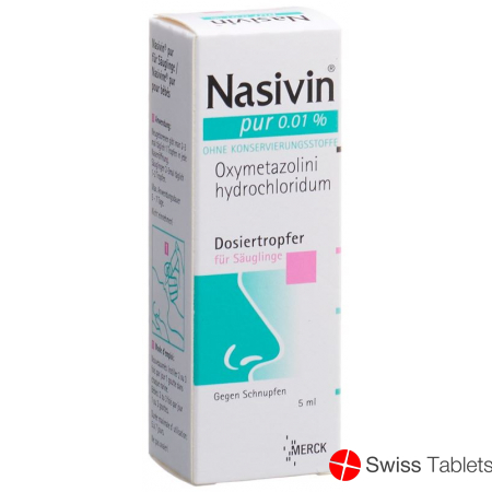 Nasivin Pur Dosiertropfer 0.01% 5ml buy online