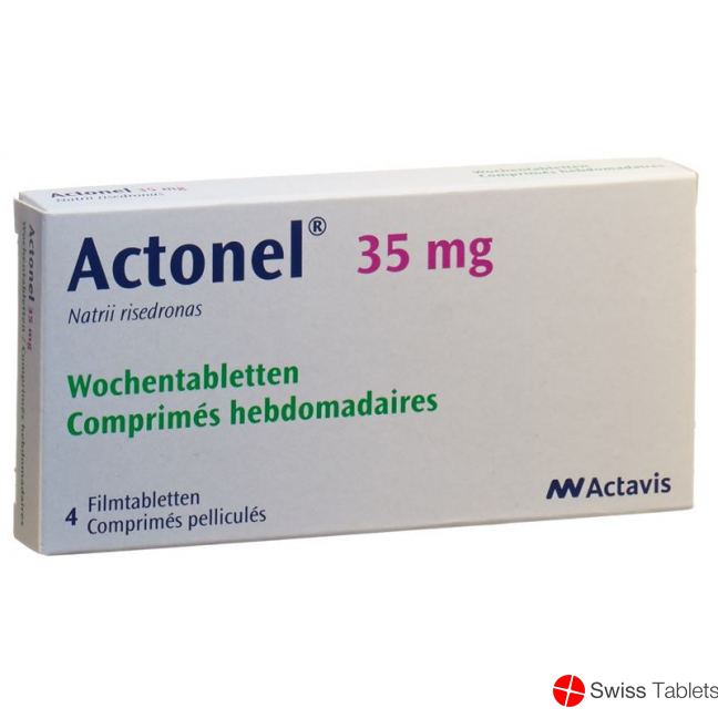 Actonel Wochentablette 35mg 4 Stück buy online