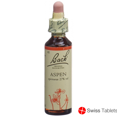 Bachblüten Aspen Nr. 2 Flüssig 20ml buy online