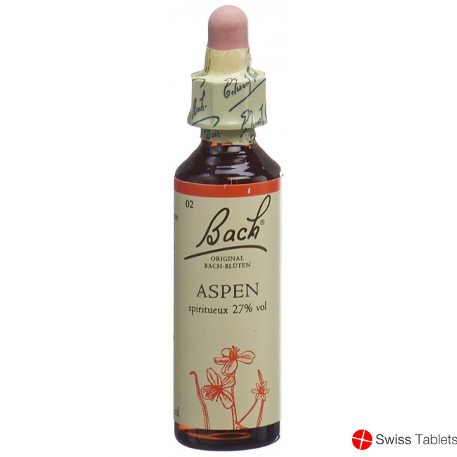 Bachblüten Aspen Nr. 2 Flüssig 20ml buy online