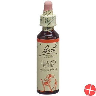 Bachblüten Cherry Plum Nr. 6 Flüssig 20ml