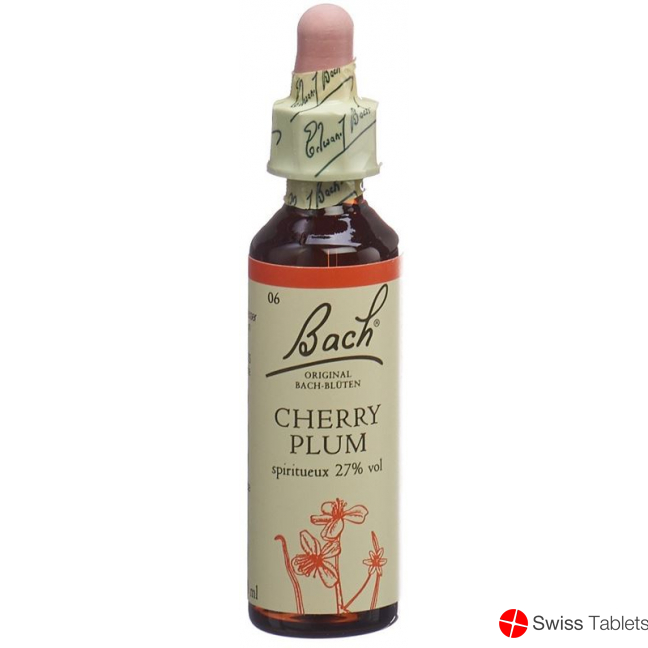 Bachblüten Cherry Plum Nr. 6 Flüssig 20ml buy online