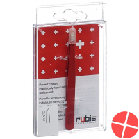 Rubis Bz Classic Pinzette Schräg Rot 6613