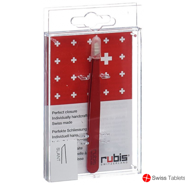 Rubis Bz Classic Pinzette Schräg Rot 6613 buy online Rubis Bz Classic Pinzette Schräg Rot 6613 buy online