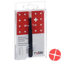 Rubis Bz Pinzette Gerade Schwarz 6607