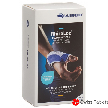 RhizoLoc Stabilorthese Daumen Grösse 1 Rechts buy online RhizoLoc Stabilorthese Daumen Grösse 1 Rechts buy online