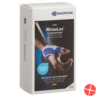 RhizoLoc Stabilorhtese Daumen Grösse 1 Links RhizoLoc Stabilorhtese Daumen Grösse 1 Links