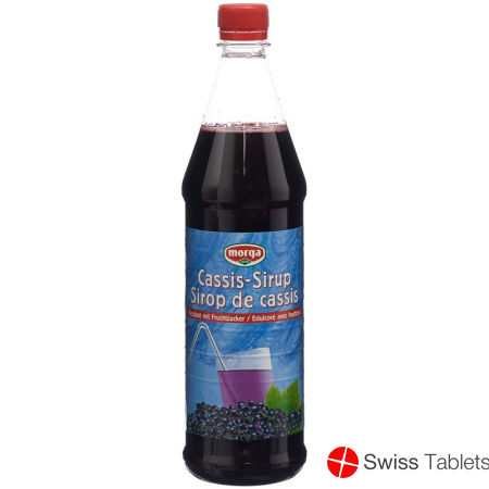 Morga Cassis Sirup mit Fruchtzucker Petflasche 7.5dl buy online