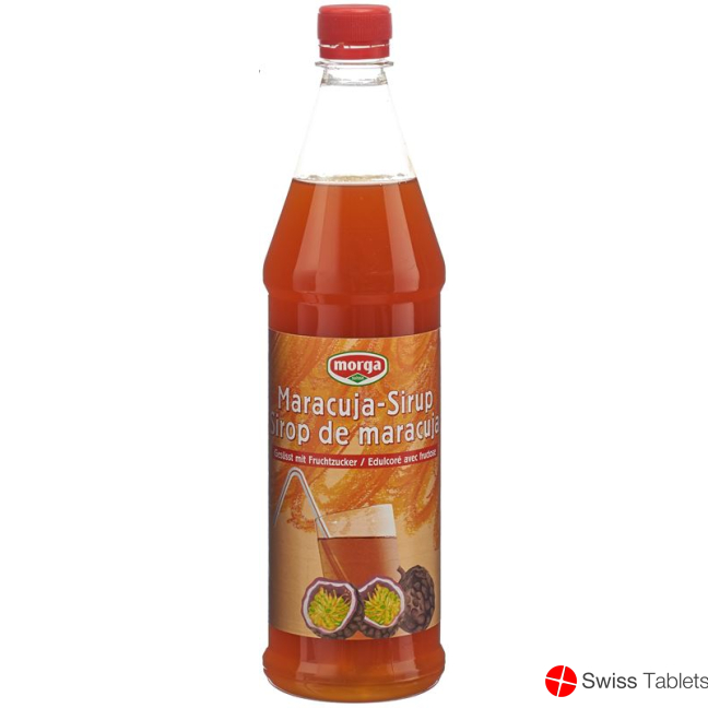 Morga Maracuja Sirup mit Fruchtzucker Petflasche 7.5dl buy online