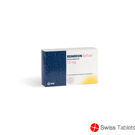 Remeron Soltab Schmelztabletten 15mg 6 Stück buy online