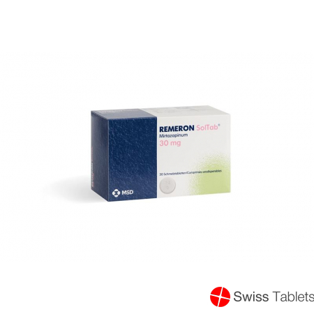 Remeron Soltab Schmelztabletten 30mg 30 Stück buy online