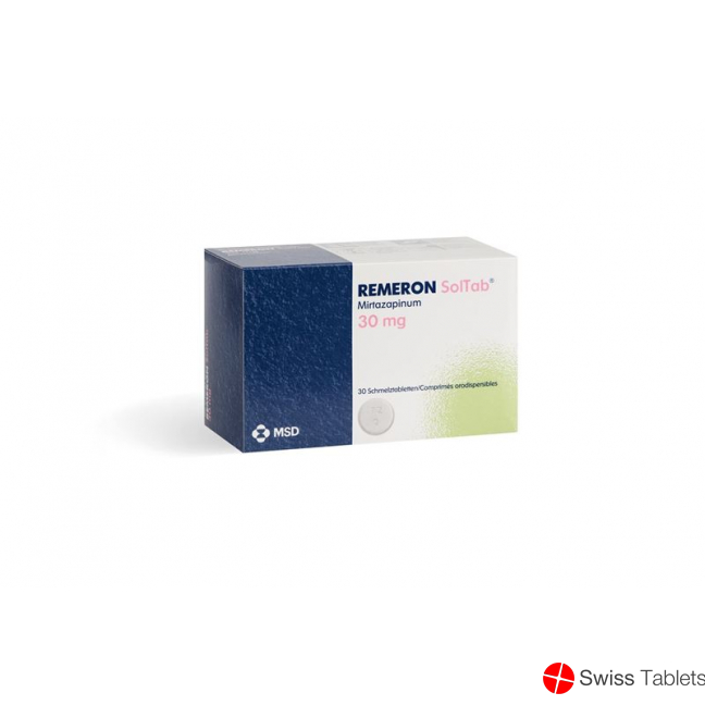Remeron Soltab Schmelztabletten 30mg 30 Stück buy online