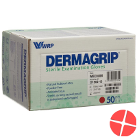 Dermagrip Examination Gloves Latex M Sterile 50 pairs