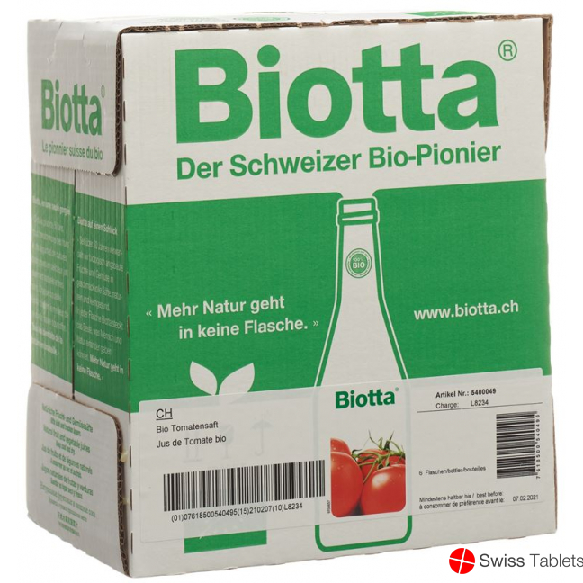 Biotta Bio Tomate 5dl buy online