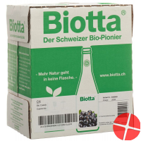 Biotta Bio Cassis 6 Flaschen 5dl