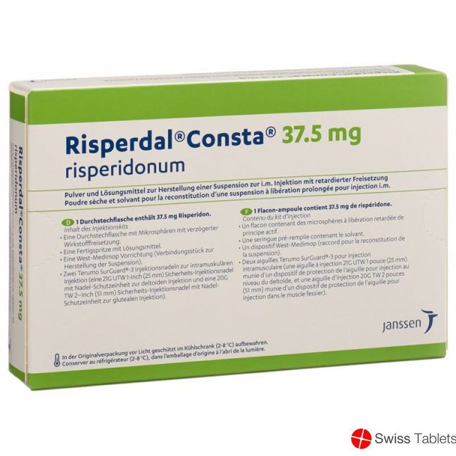 Risperdal Consta Injektionssuspension 37.5mg Injektionskit buy online