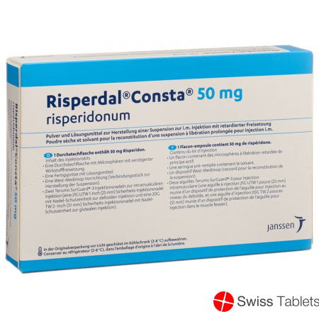 Risperdal Consta Injektionssuspension 50mg Injektionskit buy online