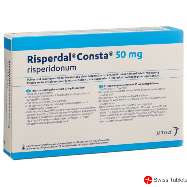 Risperdal Consta Injektionssuspension 50mg Injektionskit buy online