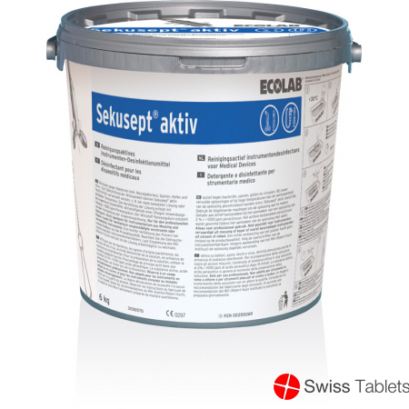 Sekusept Aktiv Instrumentendesinfe Pulver 6kg buy online