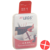 Jet Legs Travel Socks Grösse 41-45 Navy Jet Legs Travel Socks Grösse 41-45 Navy