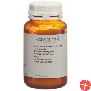 Haens Glucosum Monohydricum Pulver Pheur Dose 75g
