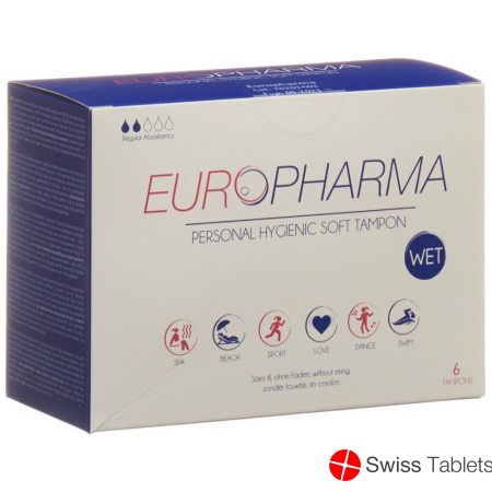Europharma Hygienic Tampons 6 Stück buy online