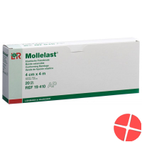 Mollelast Elastische Fixierbinde 4cmx4m Weiss 20 Stück Mollelast Elastische Fixierbinde 4cmx4m Weiss 20 Stück