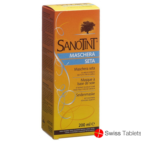Sanotint silk hair mask 200ml buy online