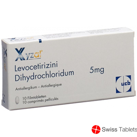 Xyzal 5mg 10 Filmtabletten buy online