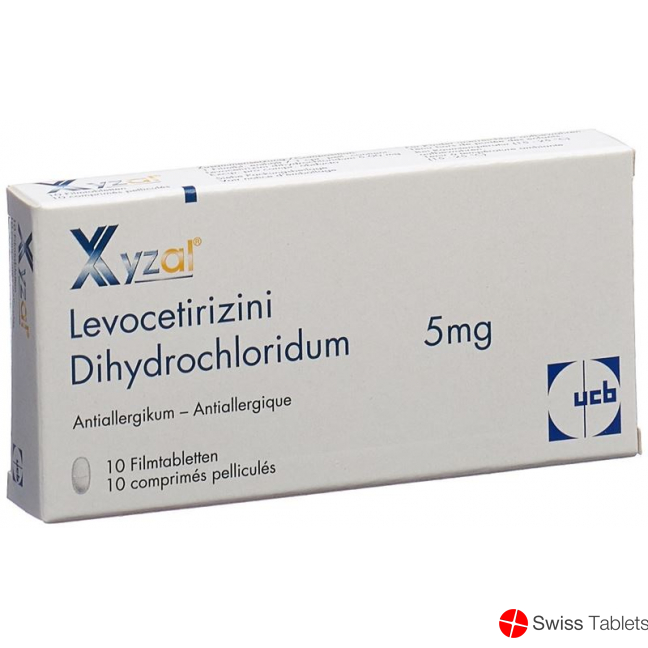 Xyzal 5mg 10 Filmtabletten buy online