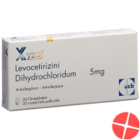 Xyzal 5mg 30 Filmtabletten