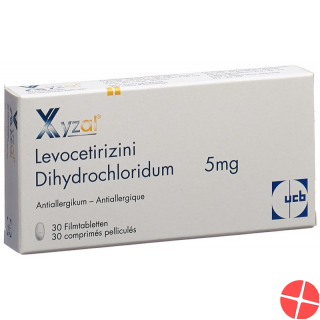 Xyzal 5mg 30 Filmtabletten