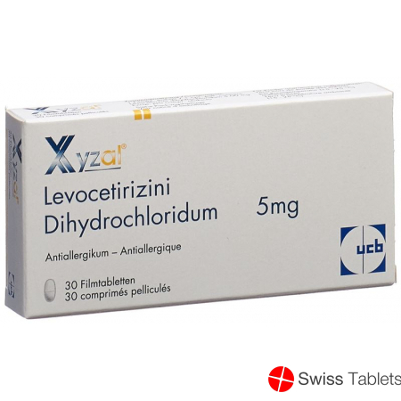 Xyzal 5mg 30 Filmtabletten buy online
