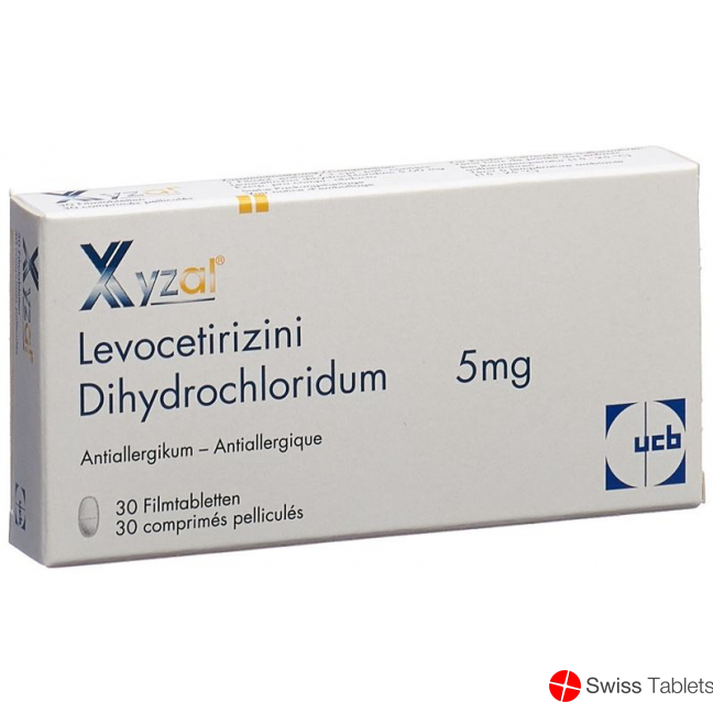 Xyzal 5mg 30 Filmtabletten buy online