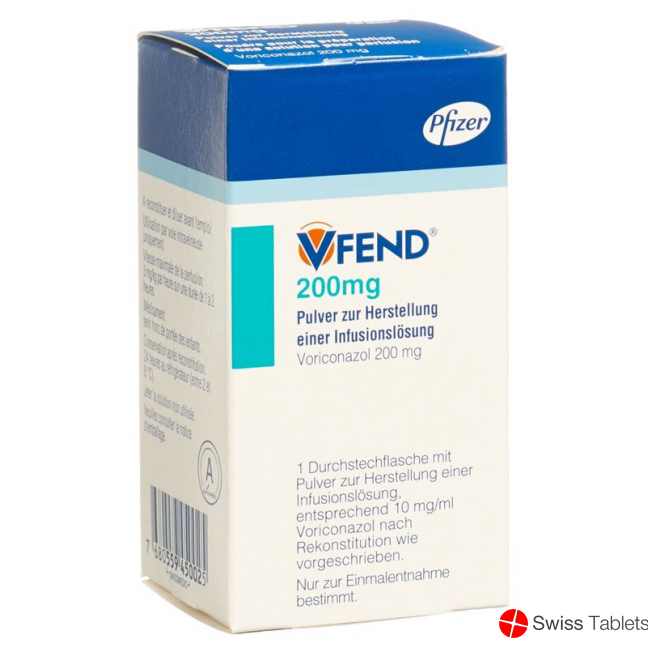 Vfend Trockensubstanz 200mg Ampullen buy online
