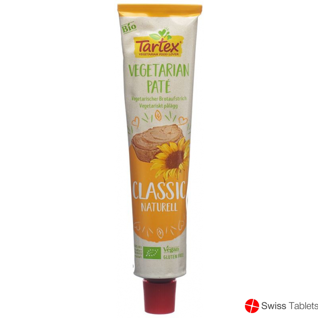 Tartex Aufstrich Nature Bio Tube 200g buy online