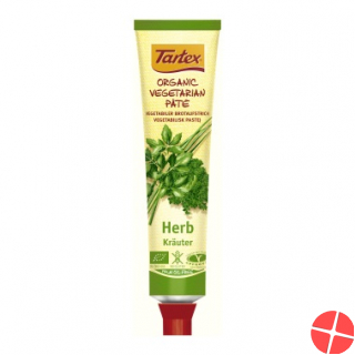 Tartex Kräuter pflanzliche Streichpastete Bio Tube 200g