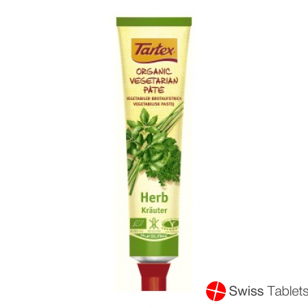 Tartex Kräuter pflanzliche Streichpastete Bio Tube 200g buy online