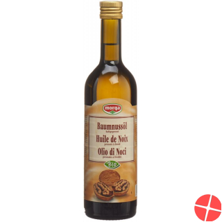 Morga Baumnussöl Kaltgepresst Bio Flasche 5dl