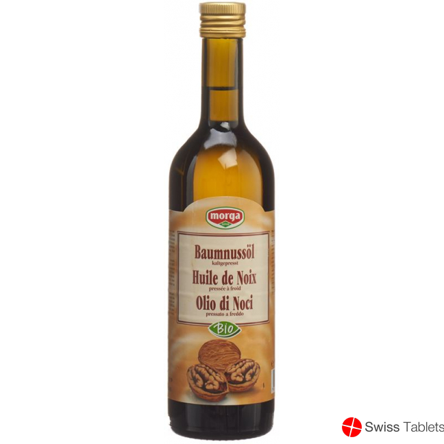 Morga Baumnussöl Kaltgepresst Bio Flasche 5dl buy online