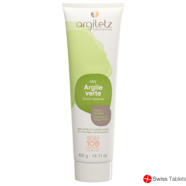 Argiletz Heilerde Grün Instant Paste Tube 400g buy online