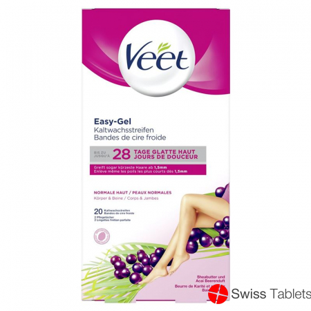 Veet Kaltwachsstreifen Beine/Körper Neu 10x 2 Stück buy online