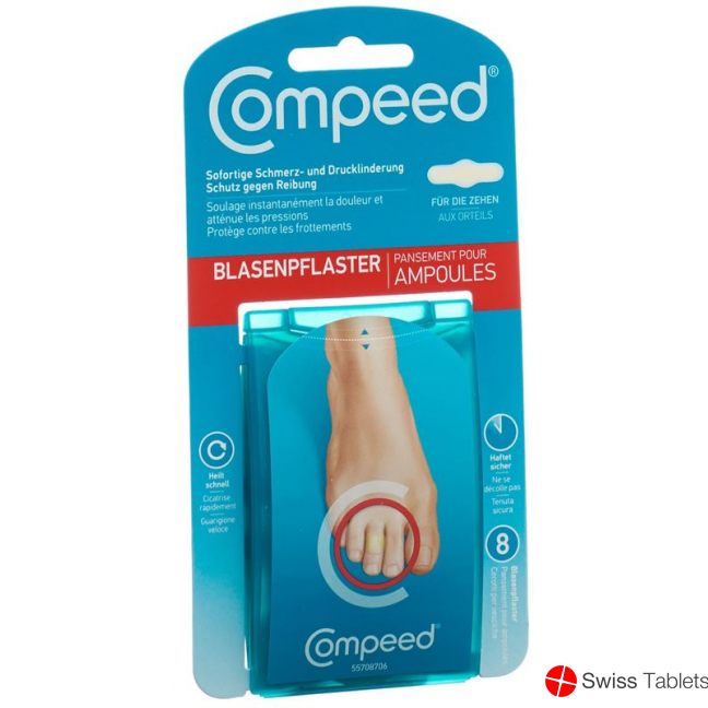Compeed Blasenpflaster Auf Den Zehen 8 Stück buy online