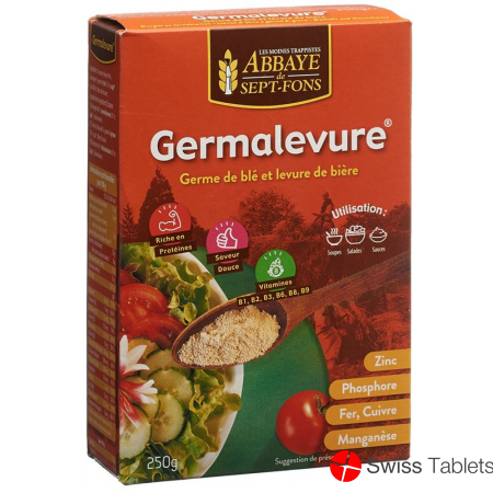 Germalevure Bierhefe Weizenkeime Pulver 250g buy online
