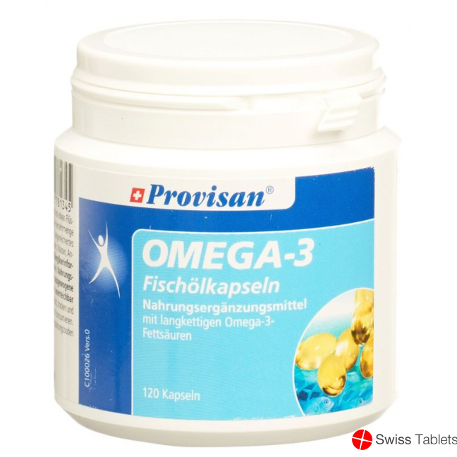 Provisan Omega-3 Fischölkapseln 120 Stück buy online