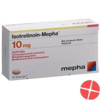Isotretinoin Mepha Solucaps 10mg 30 Stück