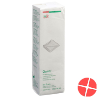 Gazin 5 x 5 cm 12-ply unsterile gauze compress 100 pieces