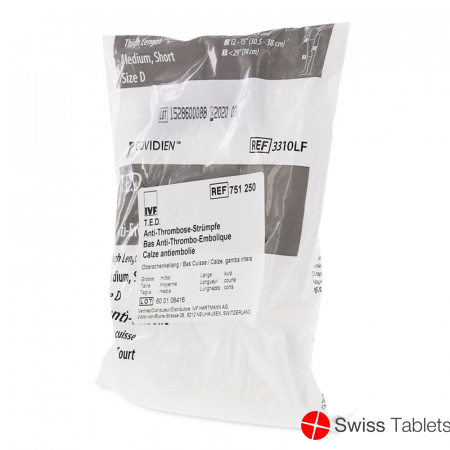 Ted Thigh Latex Free Large Short White 1 pair buy online