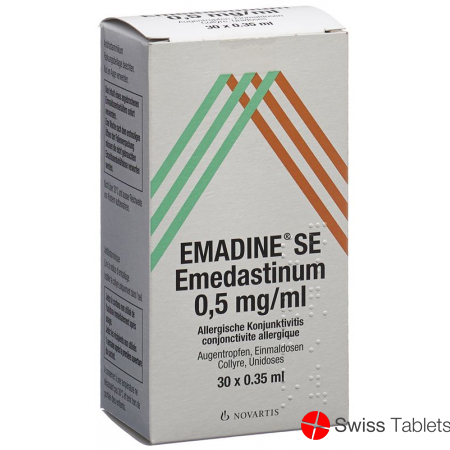 Emadine Se Augentropfen 30 Monodosen buy online