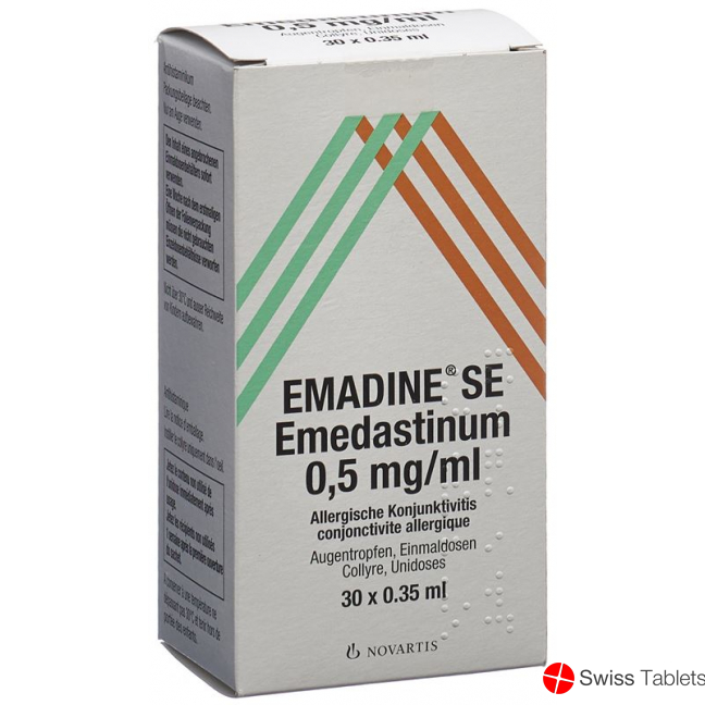Emadine Se Augentropfen 30 Monodosen buy online